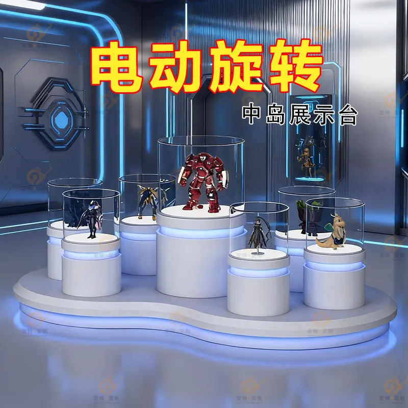 ナカジマ電気回転式ディスプレイテーブル円形ラダーフィギュアサ - Electrical のレビューと価格
