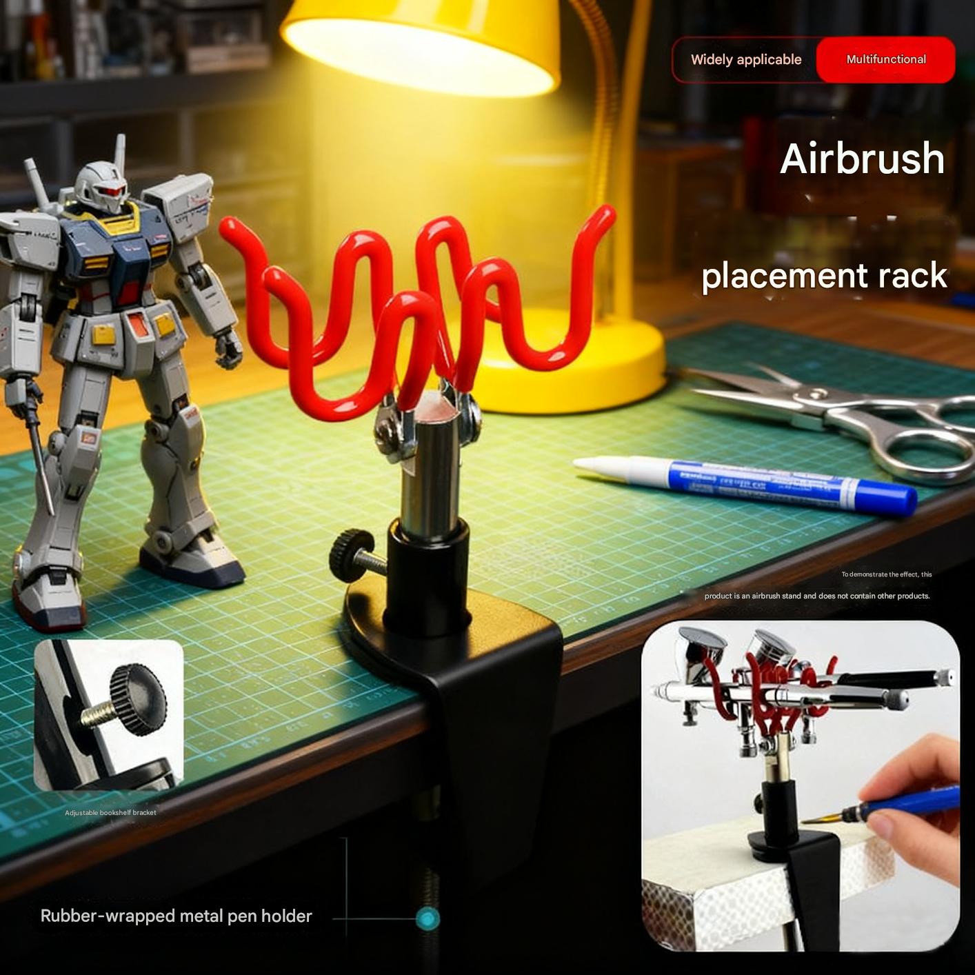 エアブラシホルダー重力スタンドキット エアブラシペイントスプ - Airbrush Kit With Mini Compressor のレビューと価格